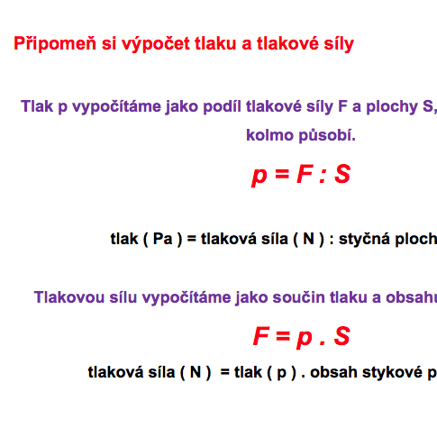 Hydraulické zařízení příklady